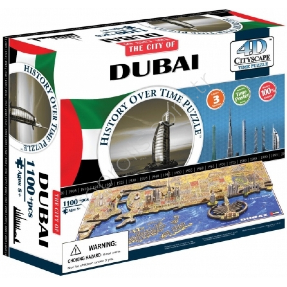 4D Cityscape DUBAI  Puzzle