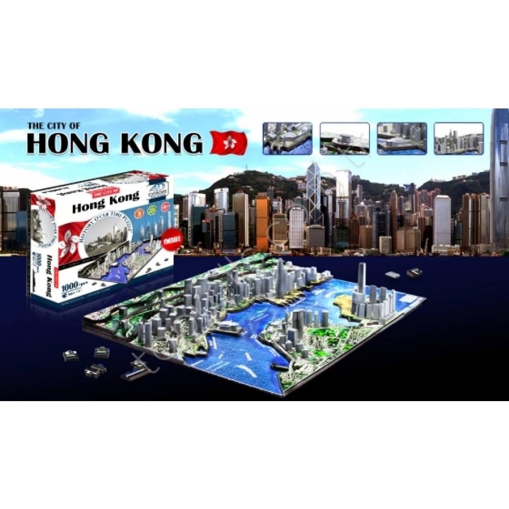 4D Cityscape HONG KONG Puzzle
