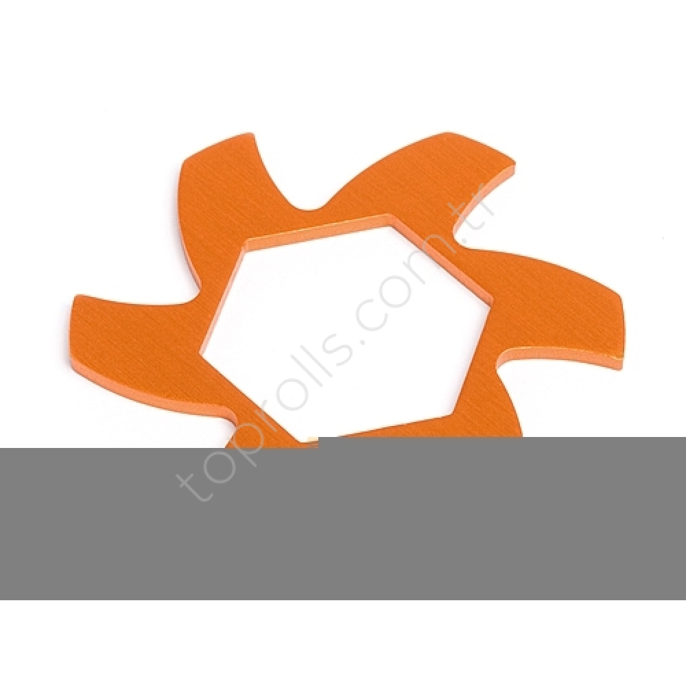 HPI87486 Brake Disk Fin Plate (Orange)
