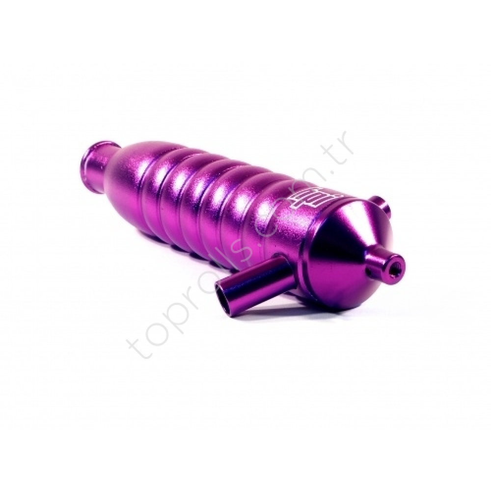 HPI86187 Ribbed Tuned Pipe (Purple/21+)