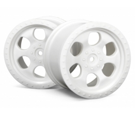 HPI3115 6 Spoke Wheel White(83X56Mm) 2P