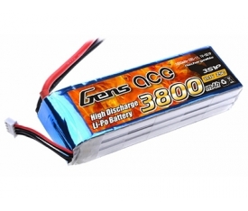 Gens Ace 3800 mAh 25C 11.1 V 3S LiPo Batarya