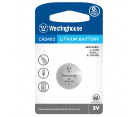 96 Adet CR2450 Westinghouse 3V Lithium Pil