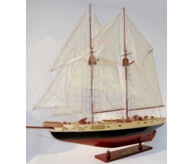 Bluenose II Lacquered Montajlı Gemi-100cm