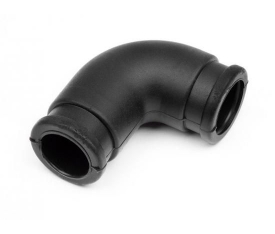 SILICONE EXHAUST COUPLING 12X30MM (BLAC